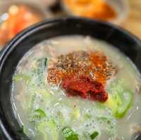 서울여행 담백한 맛이 좋은 장충순대국 