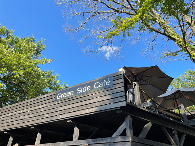 緑が美しい富士山の見えるカフェ🍽️ グリーンサイドカフェ (Green Side Cafe)