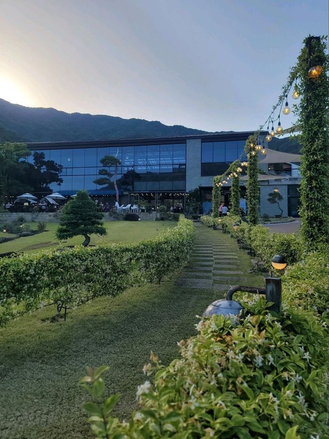 지리산과 장미 콜라보가 아름다운 하동카페🌹🌿