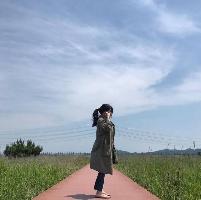 대부도 카페에 바다 이름도 예쁜 곳