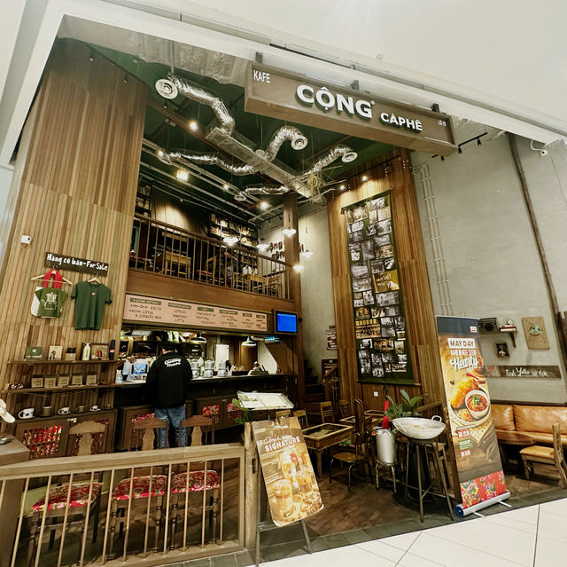Authentic Vietnamese Coffee Experience at Cong Caphe in KL Sentral