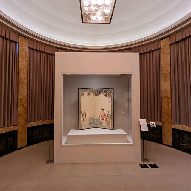 日本東京-目黑區的古典花園洋樓看展：東京都庭園美術館