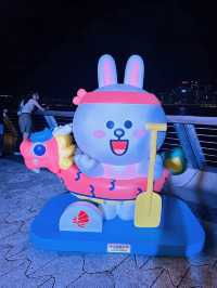Line Friends at Victoria Harbour, Hong Kong