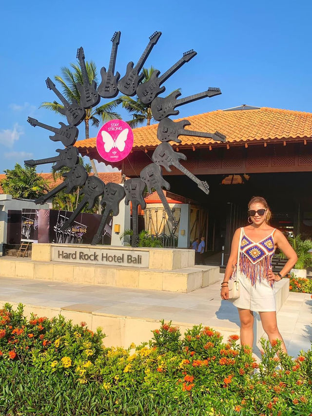 🎸HARD ROCK HOTEL BALI🎸A cool rocky place to stay💚