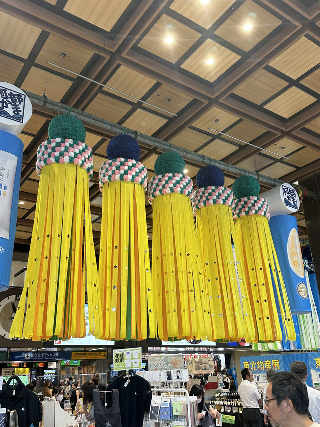 【宮城】日本三大七夕祭りの１つが開催される玄関口🚉
