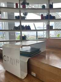📍CAMP Cafe นั่งสบายๆสไตล์ห้องสมุดที่ชั้น5เมญ่า