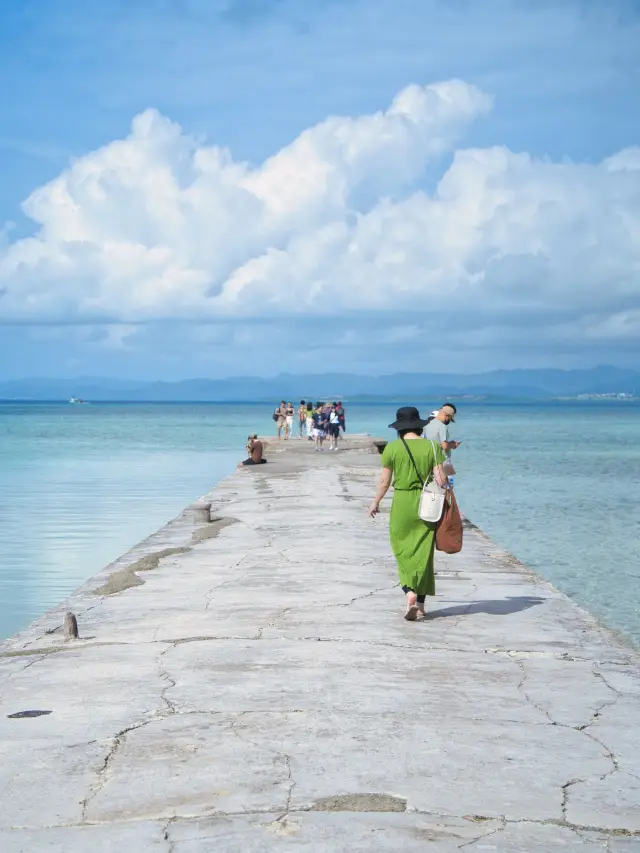 หากคุณไปเกาะทาเคโทมิในโอกินาว่า อย่าลืมแวะไปที่ท่าเรือ