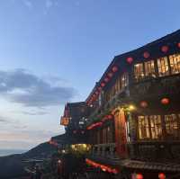 【台灣九份】燈籠夜景，適合黃昏時分的浪漫之旅