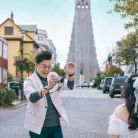 A Fairytale 'Yes' at Hallgrímskirkja: A Love Story Set in Reykjavik, Iceland