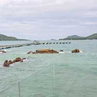 คาเฟ่และร้านอาหารบรรยากาศดีริมทะเลแสมสาร ~ สัตหีบ