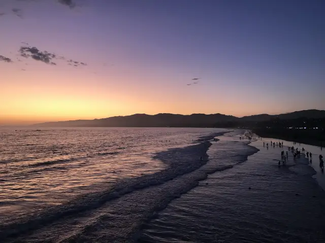 🇺🇸 美國加州 Santa Monica 🌅 人生最美日落 🌴