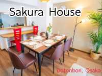 Sakura House บ้านพักใจกลางโดทงโบริ