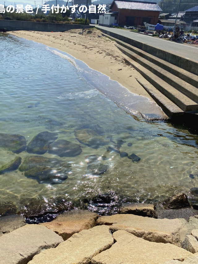 【たったひとつの展示物💧】大自然の中にある美術館と豊島の紹介☀️