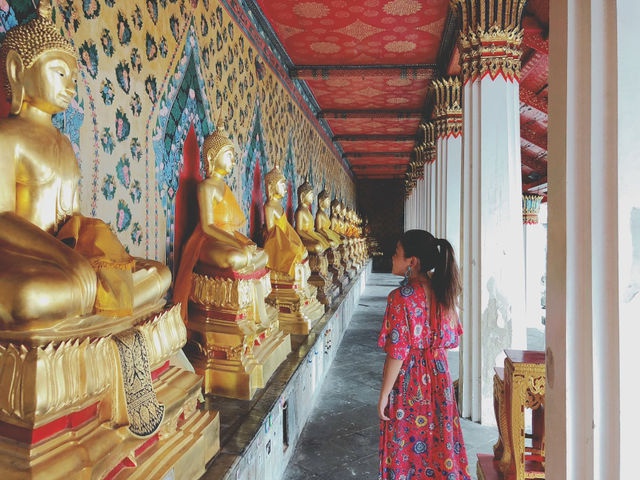 【タイ】バンコクのカラフルで可愛い寺院✨
