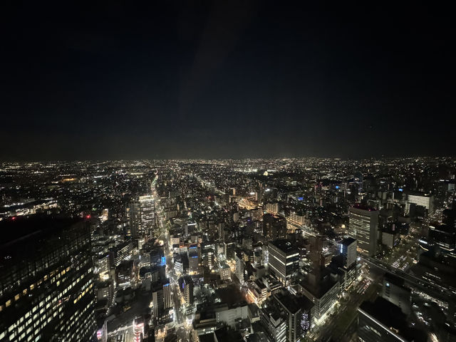 名古屋Sky Promenade的美麗日夜