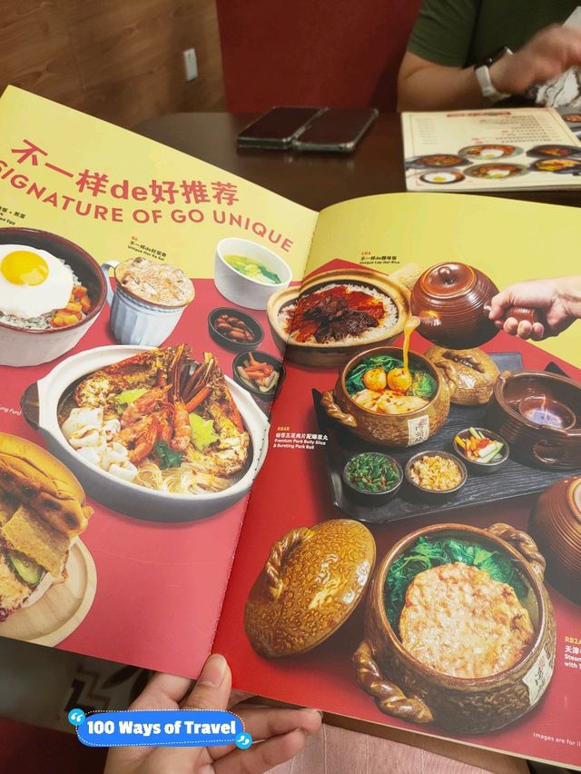 Malaysia Trip Food Adventure: Discovering Go Unique's Claypot Delights in One Utama