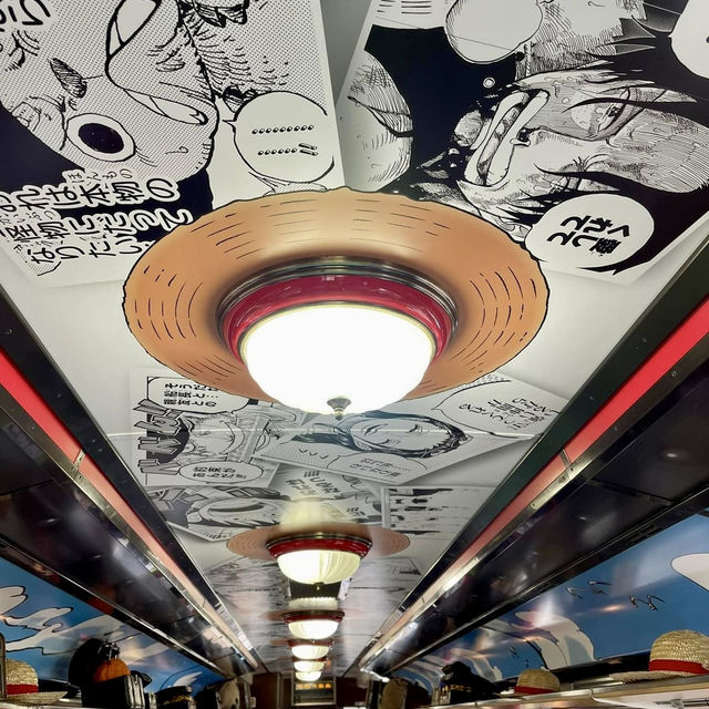南阿蘇鐵道（千陽號）-海賊王為主題的「千陽號」列車