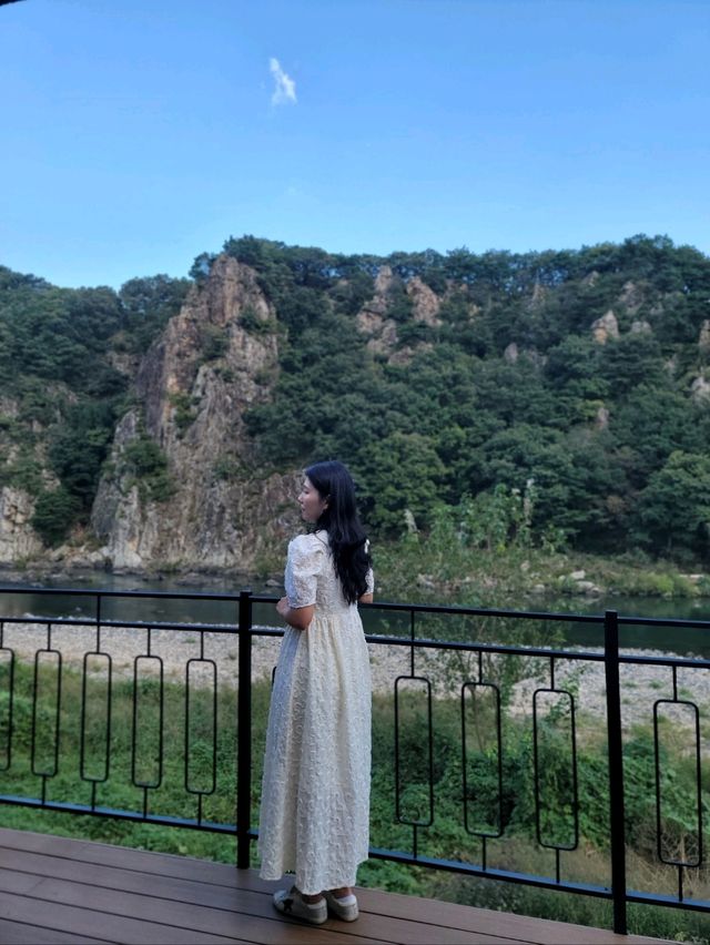 문경에서 만나는 한적한 절벽뷰 감성카페💚