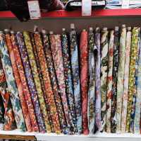 Fabric Heaven: My Colorful Adventure in Nippori Fabric Town!