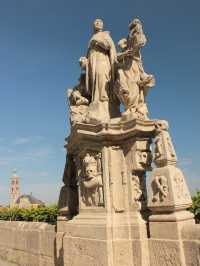 A Walk Through History: The Saintly Bridge of Kutná Hora Near St. Barbara's Church