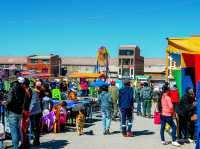 우유니 마을..Plaza Campero