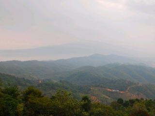 Hua Mae Kham Viewpoint, Doi Hua Mae Kham Forest Park, Chiang Rai.