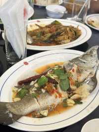 มื้อเย็นที่ นิว แทรเวิลลอด์จ