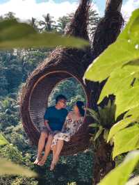 峇里必體驗🌟夢幻又刺激既Bali Swing！望住德哥拉朗梯田盪鞦韆💕 Uma Pakel Agro Tourism & swing