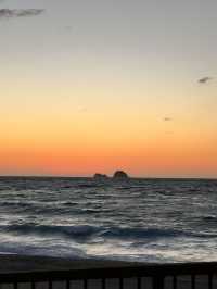 【神津島】前浜海岸の絶景サンセット🌅