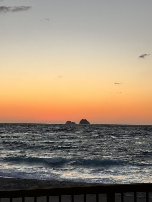 【神津島】前浜海岸の絶景サンセット🌅
