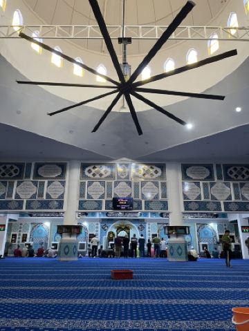 มัสยิดที่สวยงามในเจลี กลันตัน