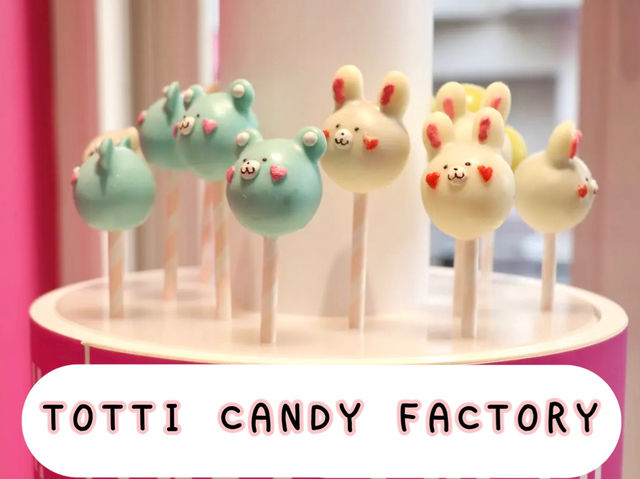 TOTTI CANDY FACTORY คาเฟ่ขนมหวานโกเบ