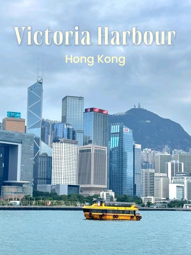 Victoria Harbour Hong Kong's famous viewpoint