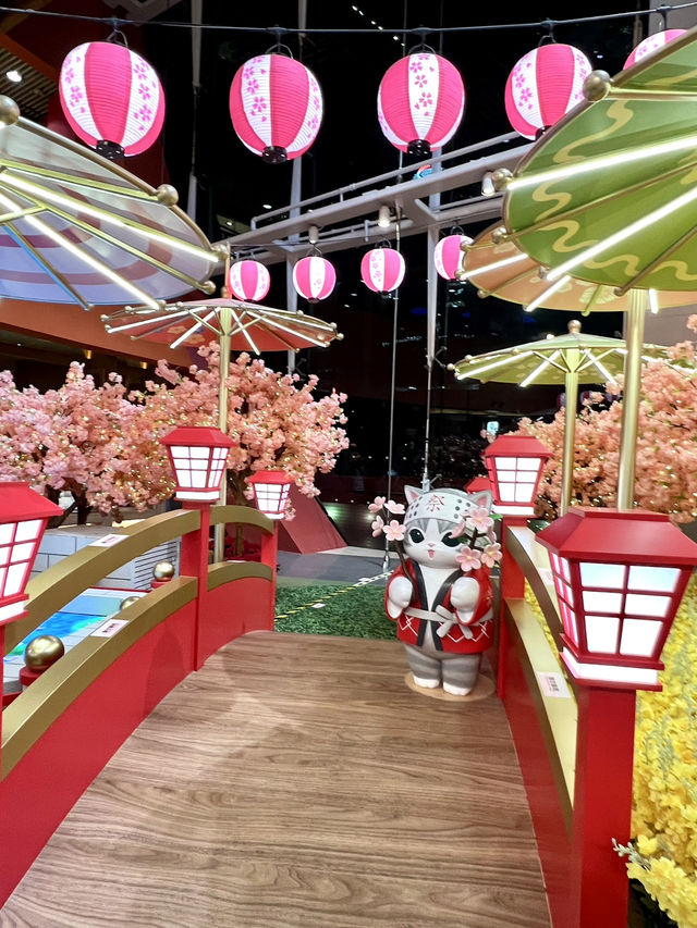 「福貓花見駅」@MegaBox x mofusand