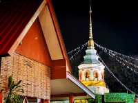 ไหว้วัดพระธาตุดอนแก้วยามค่ำคืน