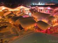 【中国】マッシュルームのような雪の村！「中国雪郷」