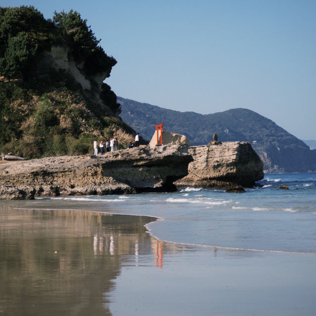 幹狩海水浴場~浪花與陽光的邂逅