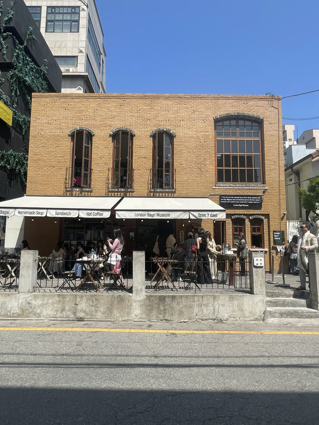 韓国🇰🇷LONDON BAGEL MUSEUM トサン店🥯☕️🇬🇧