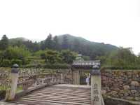 出石城跡と辰鼓楼（しんころう）