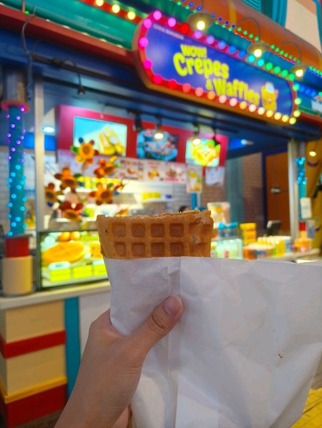 Waffle Cravings in the Middle of the Fun!