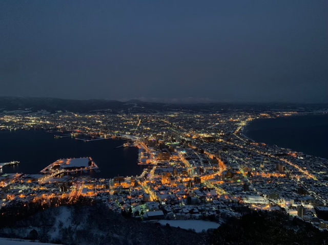 【北海道❄️函館】ロープウェイ山頂から望む美しい景色を✨