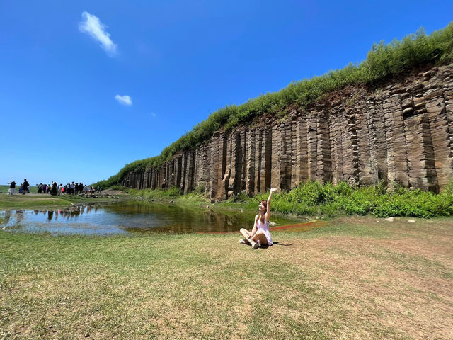 沈睡千年的壯麗柱狀玄武岩！澎湖旅遊