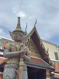 Sacred Serenity Amidst Thai Grandeur, A Spiritual Pause at Wat Phra Kaew