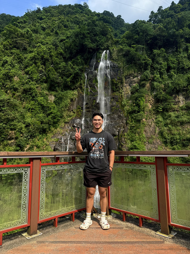 Wulai Waterfall in Taipei