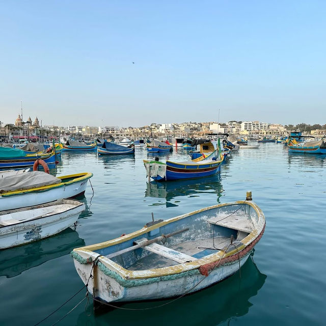 Marsaxlokk Harbour Escape: Malta's Most Colorful Fishing Village🌈🐟