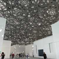 Louvre Abu Dhabi — A Masterpiece of Light and Shadow ✨🏛️
