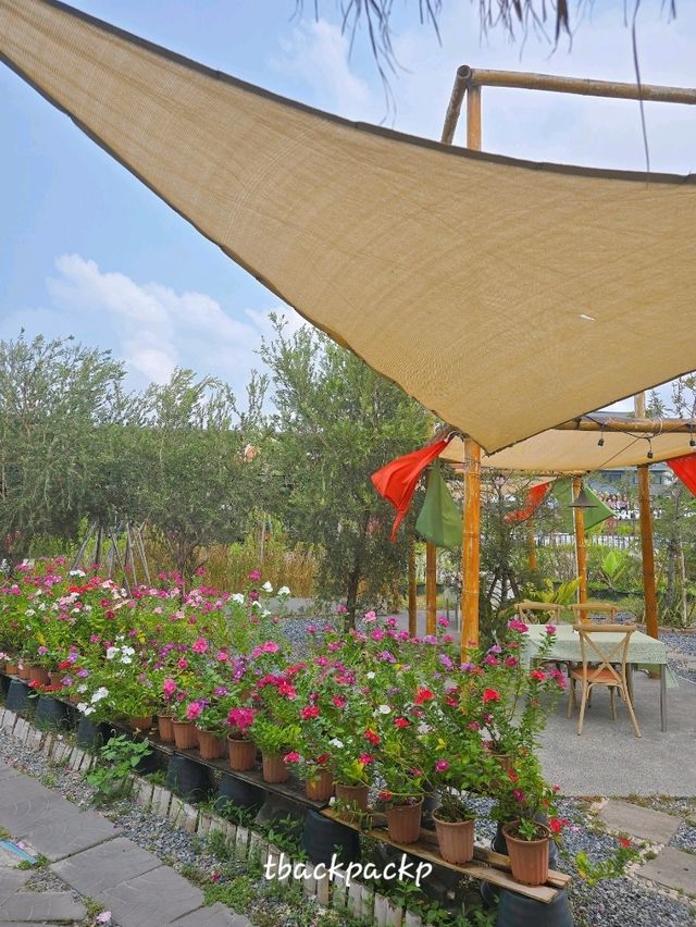 ส้มตำหลังสวน บางปู ร้านสำหรับครอบครัว อร่อยเลย🌱