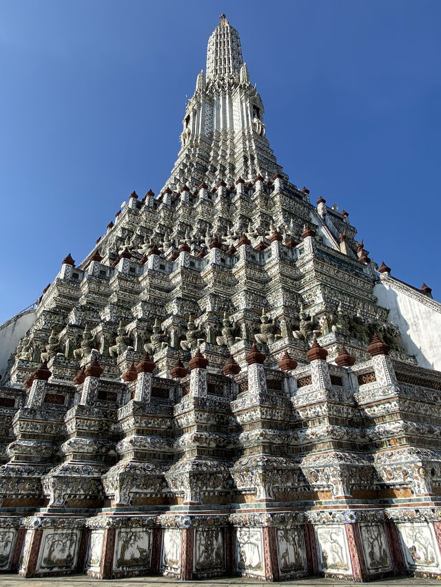 【タイ三大寺院】ワットアルンが美しすぎた🇹🇭