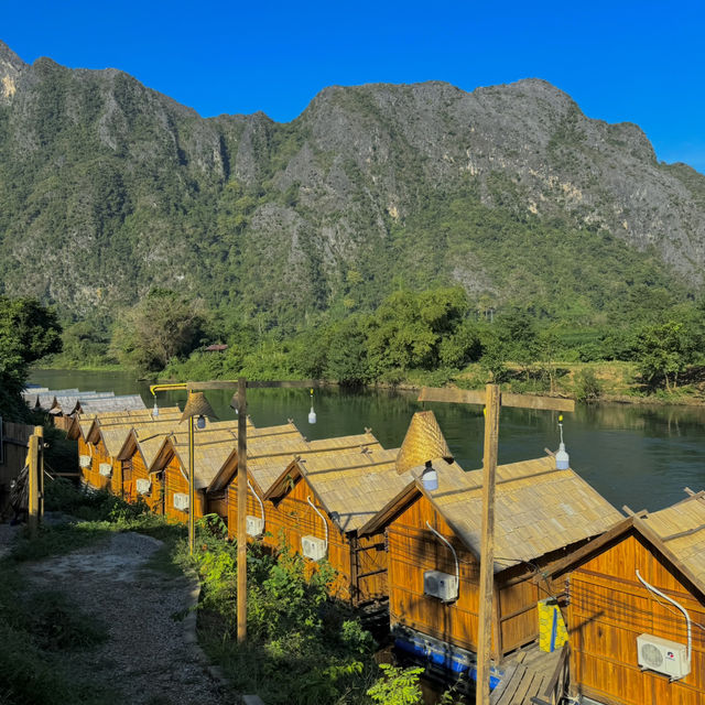 นอนเรือนแพเมืองเฟือง บรรยากาศดีต่อใจมาก 🏞️🍃✨