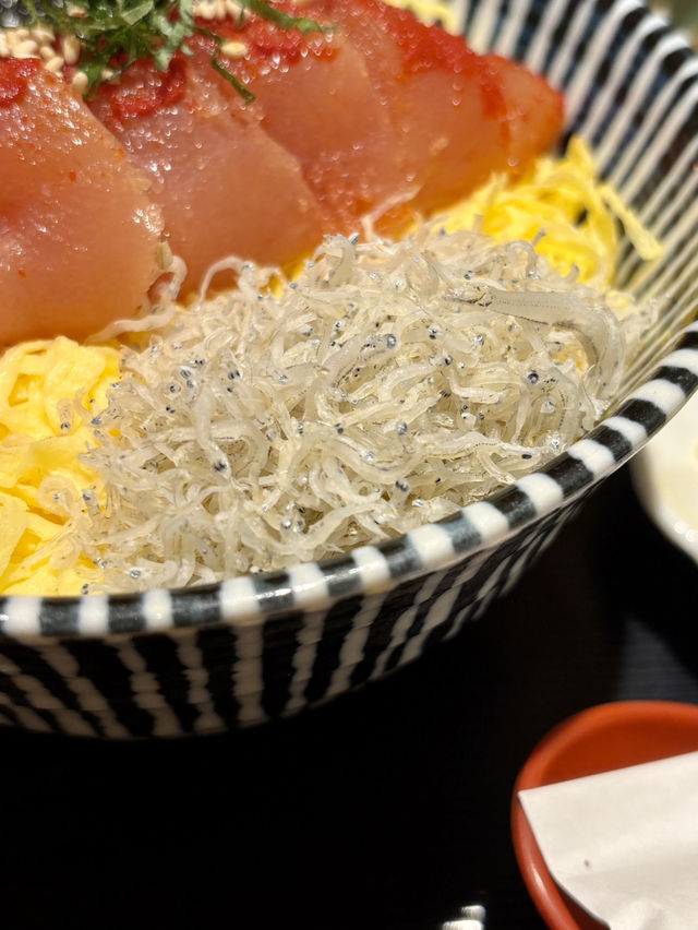【福岡・博多駅】朝から贅沢な明太丼を楽しめる名店「はかた天乃 KITTE 博多店」